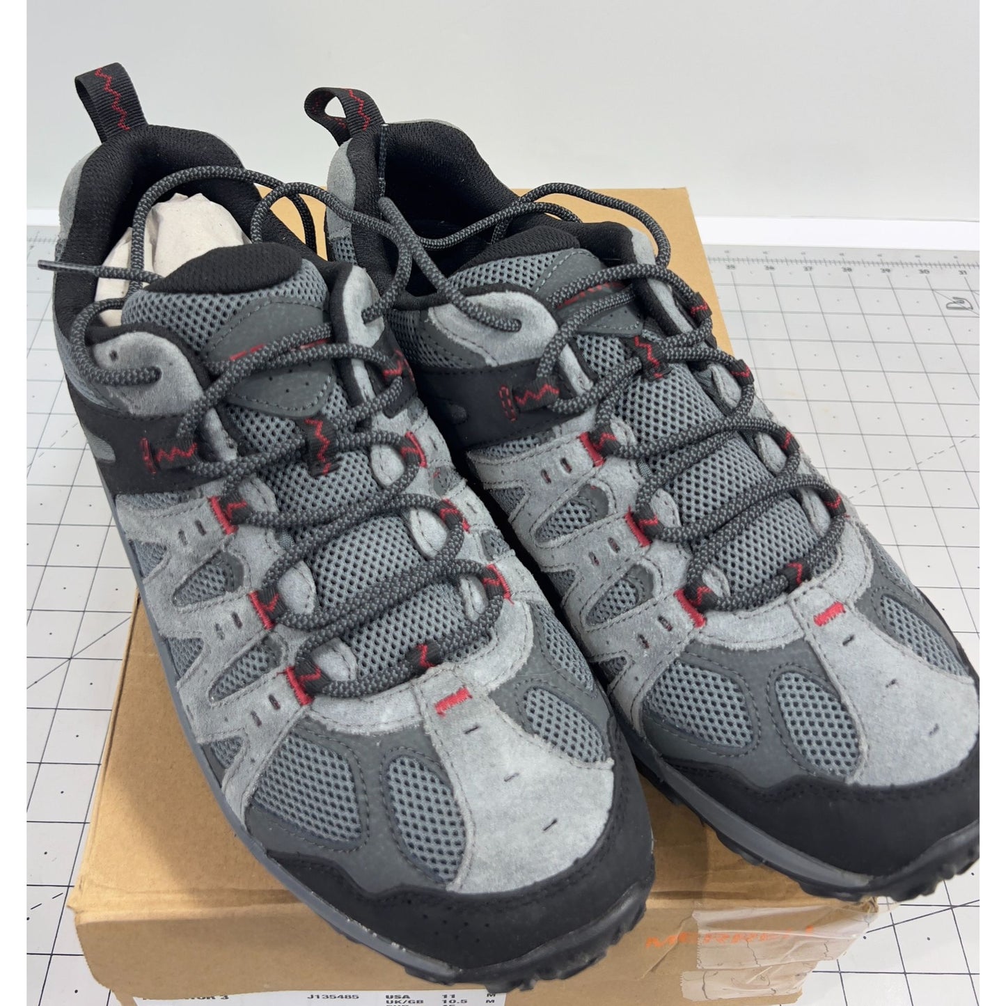 Merrell Accentor 3 Mens Hiking Shoes Size 11 Rock/Gray