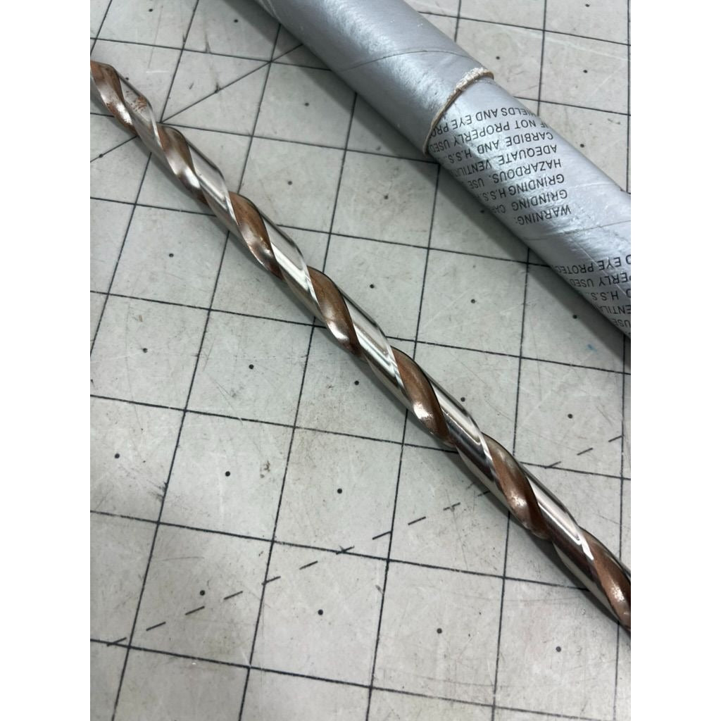 Extra Length Drill Bit: 0.375\" Dia, 118 Degree MPN:224 3/8 New Michigan Drill