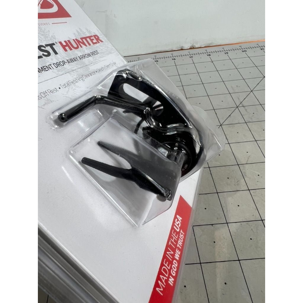 QAD Ultra-Rest Hunter Full Containment Drop-Away Arrow Rest Black USA-Made
