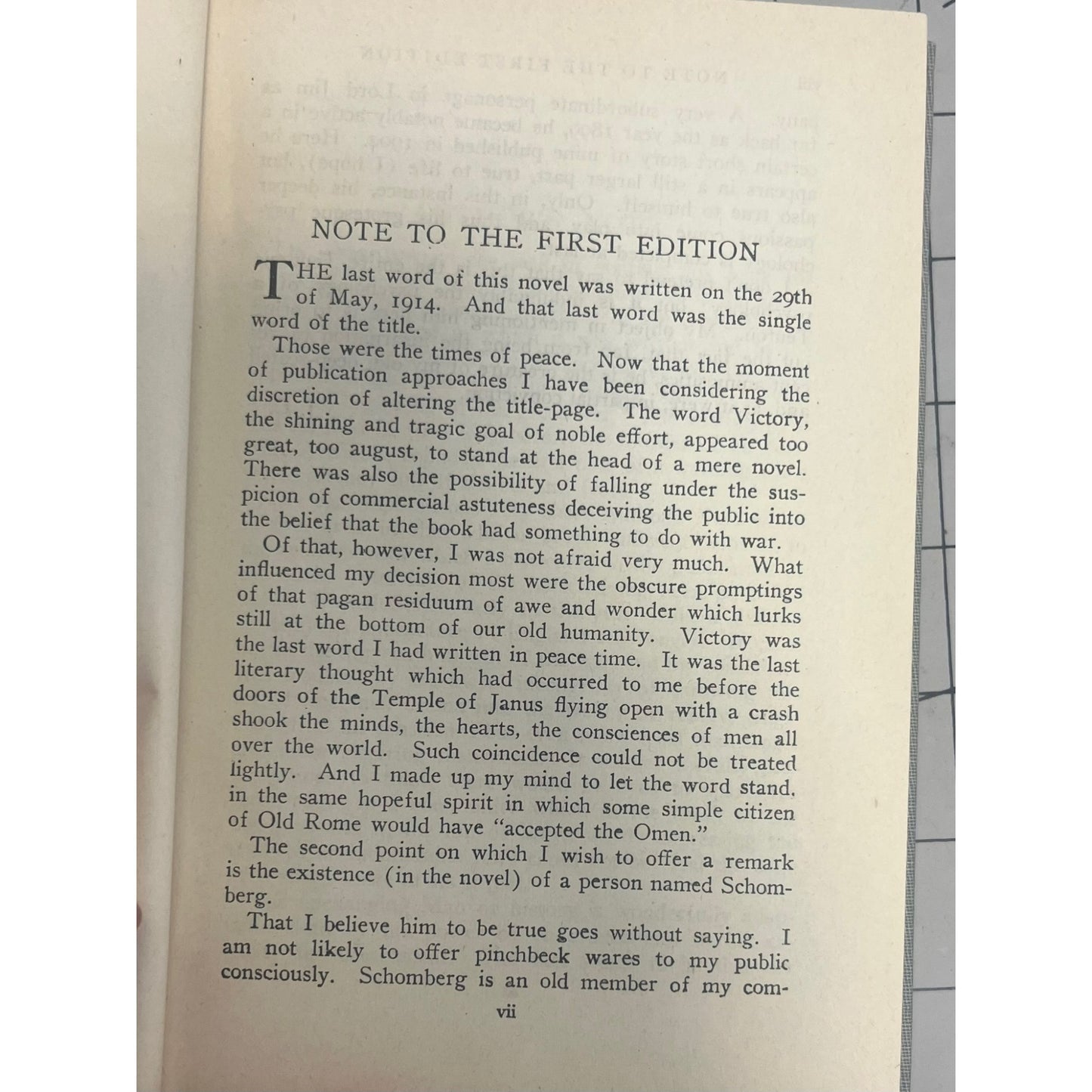 Victory By Joseph Conrad Modern Library Hardcover 1960 Edition