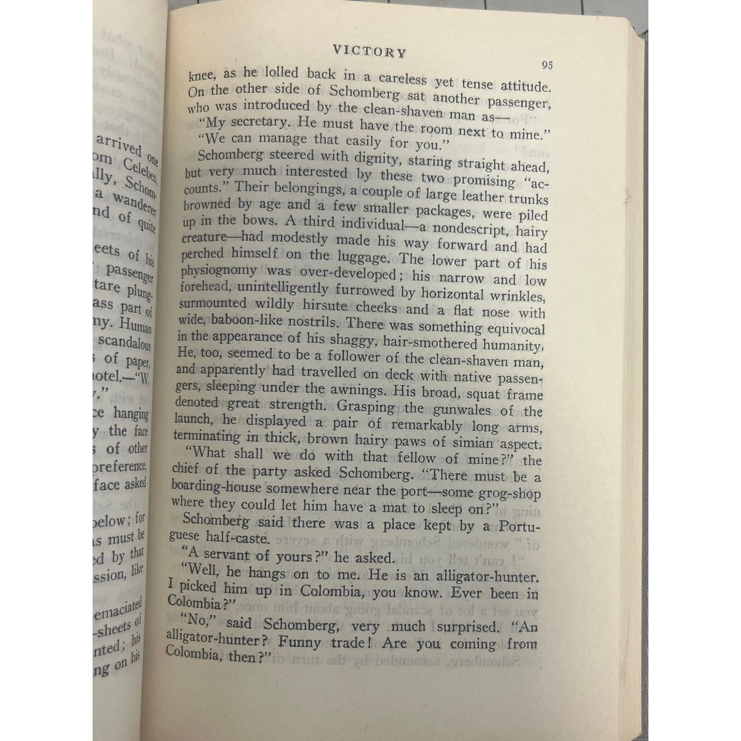 Victory By Joseph Conrad Modern Library Hardcover 1960 Edition