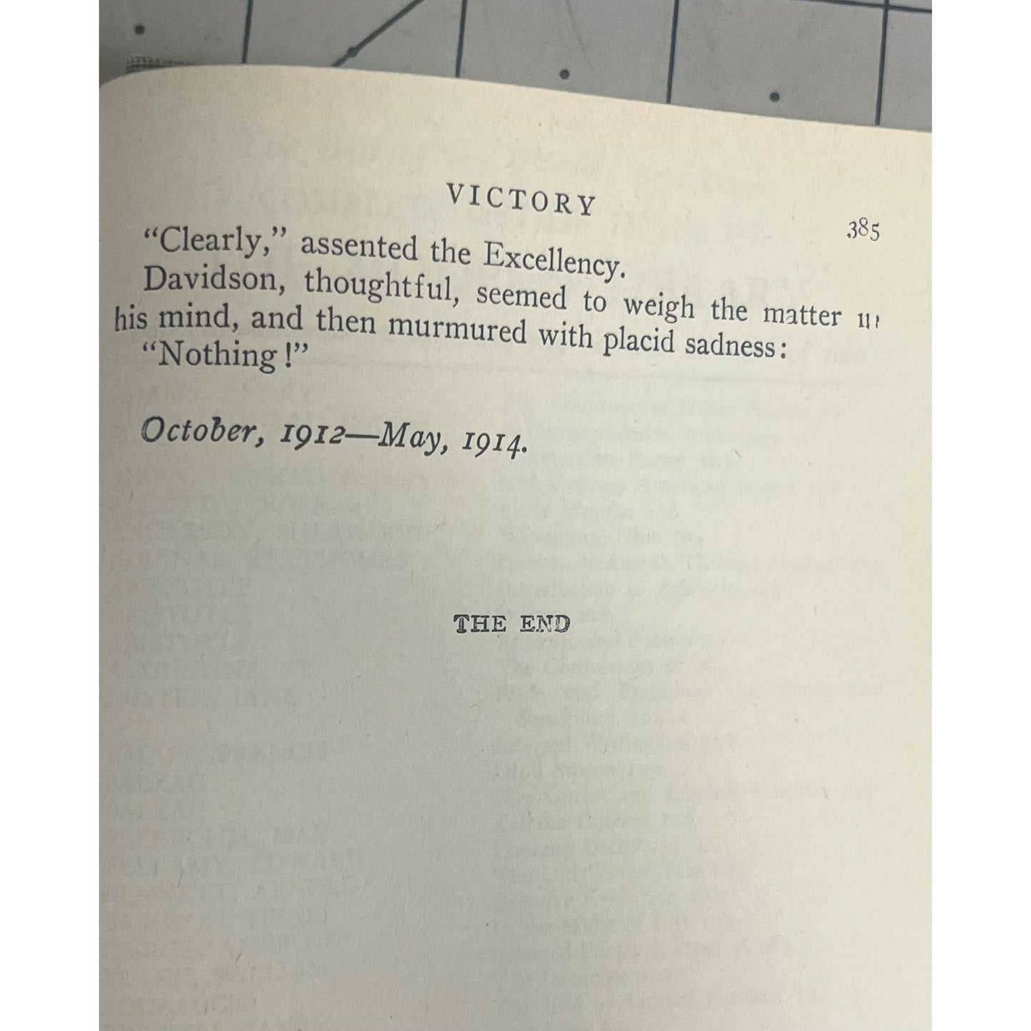 Victory By Joseph Conrad Modern Library Hardcover 1960 Edition