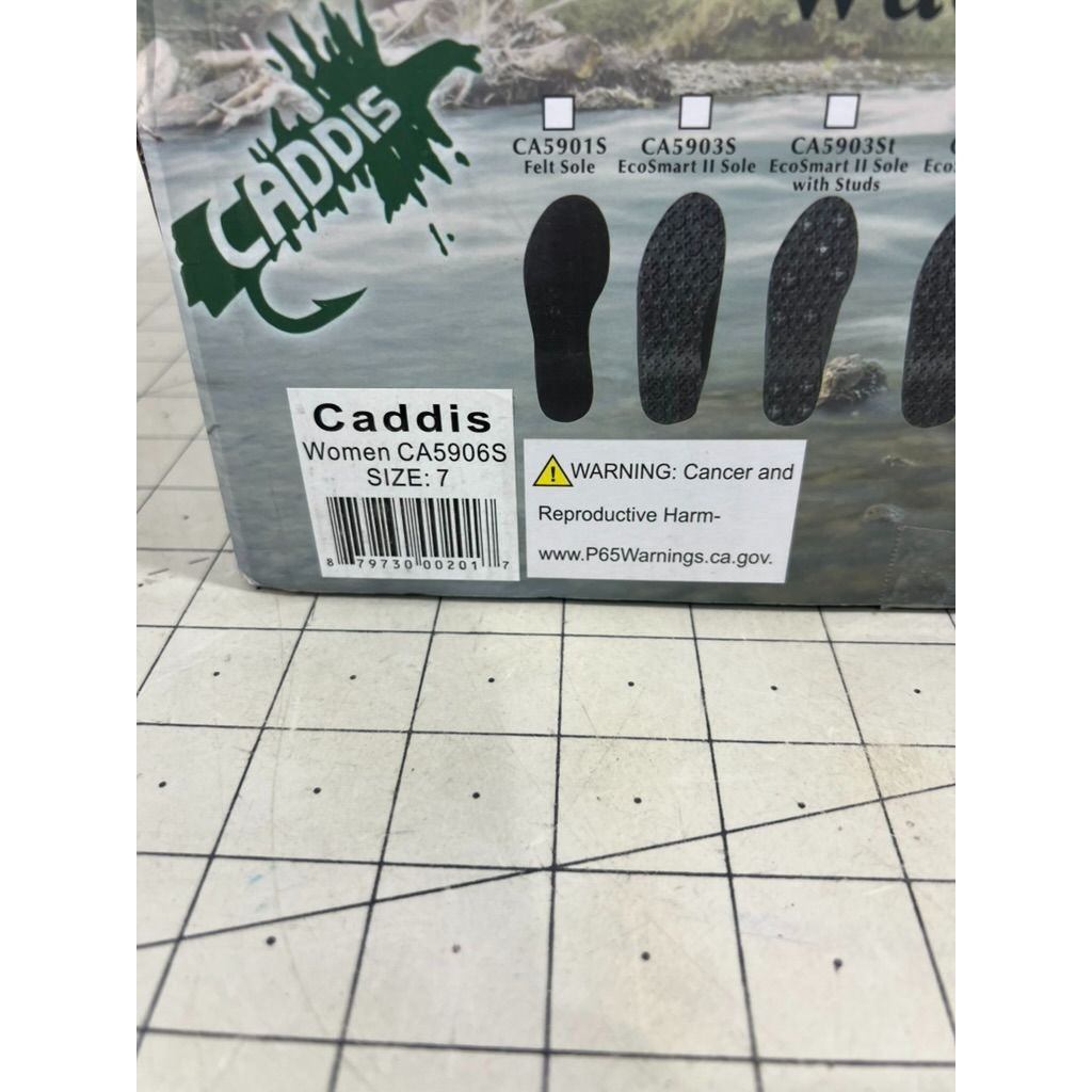 Caddis Women's Northern Guide Wading Boot - Taupe Sz. 7 New