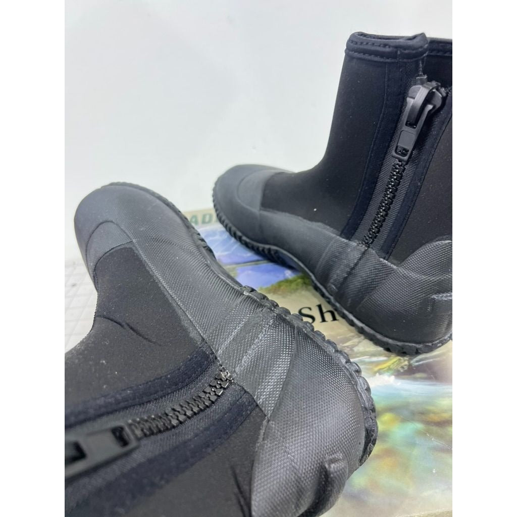 Caddis Men's 3.5mm Thick Neoprene Thick Ripple Sole Wading Boot Black Sz. 12