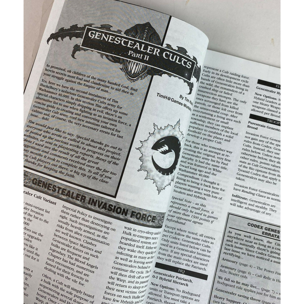 The Citadel Journal Issue 41 Warhammer 40K 3rd Edition & Modelling Advice 2000