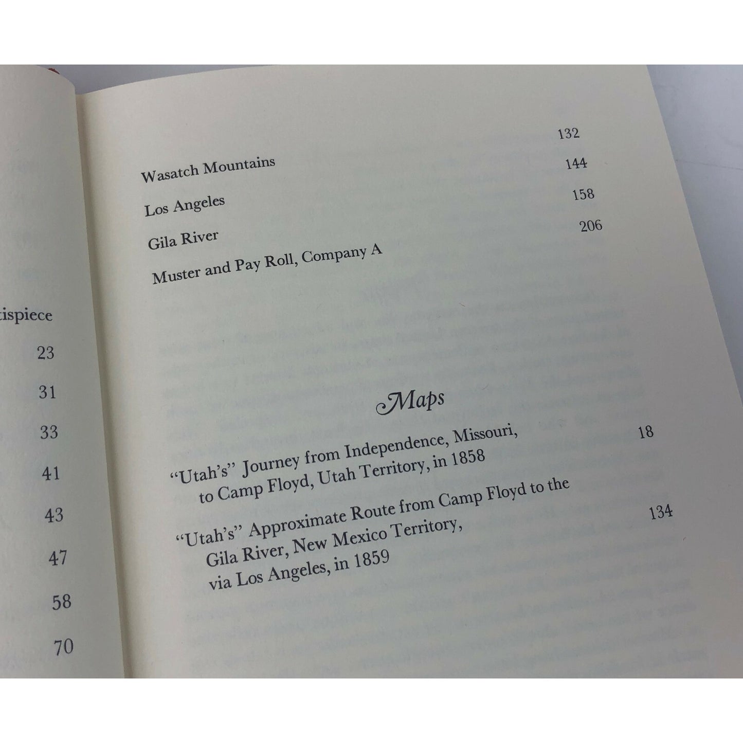 To Utah With The Dragoons And Glimpses Of Life In Arizona & California 1858-1859 By Harold D. Langley Univ Of Utah Press