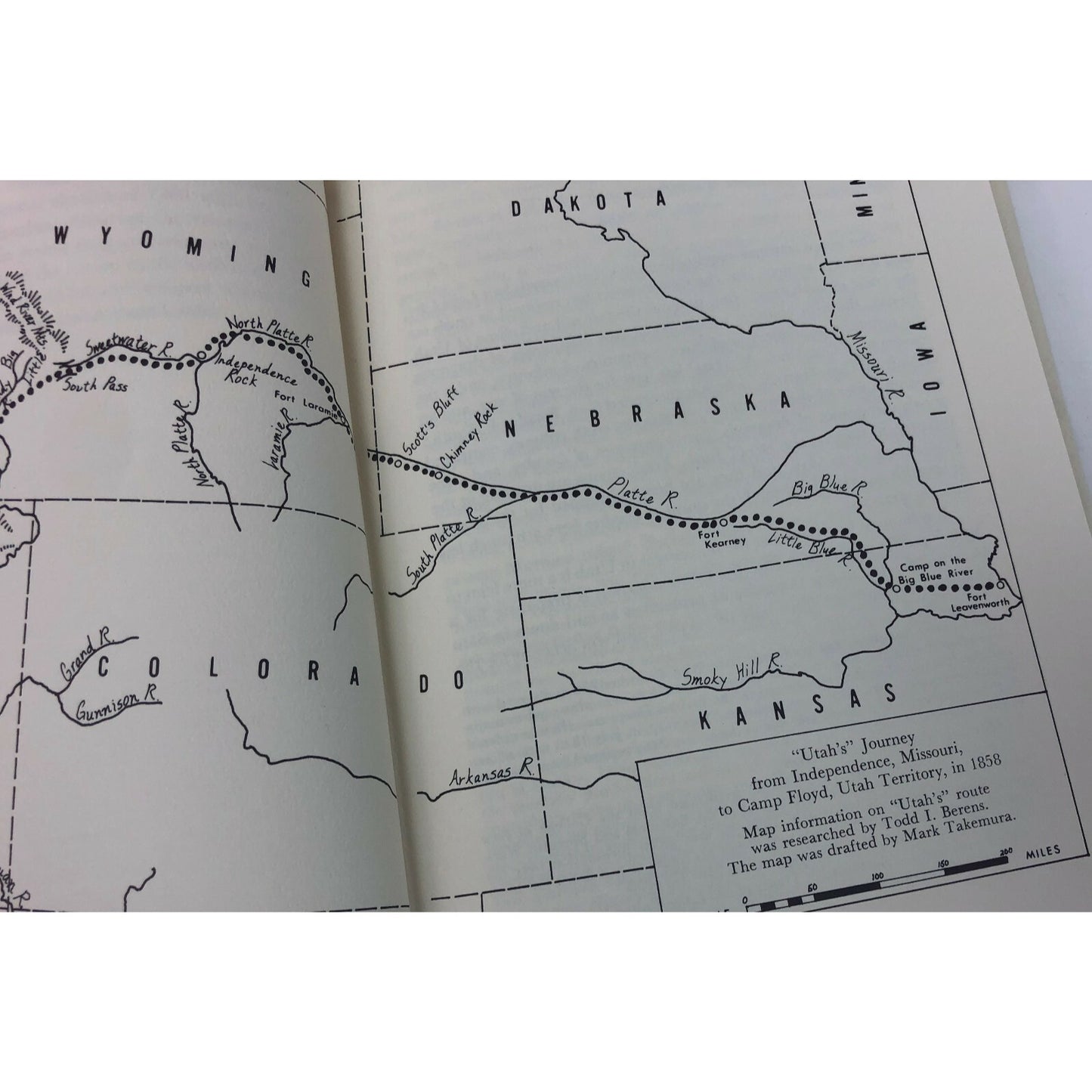 To Utah With The Dragoons And Glimpses Of Life In Arizona & California 1858-1859 By Harold D. Langley Univ Of Utah Press