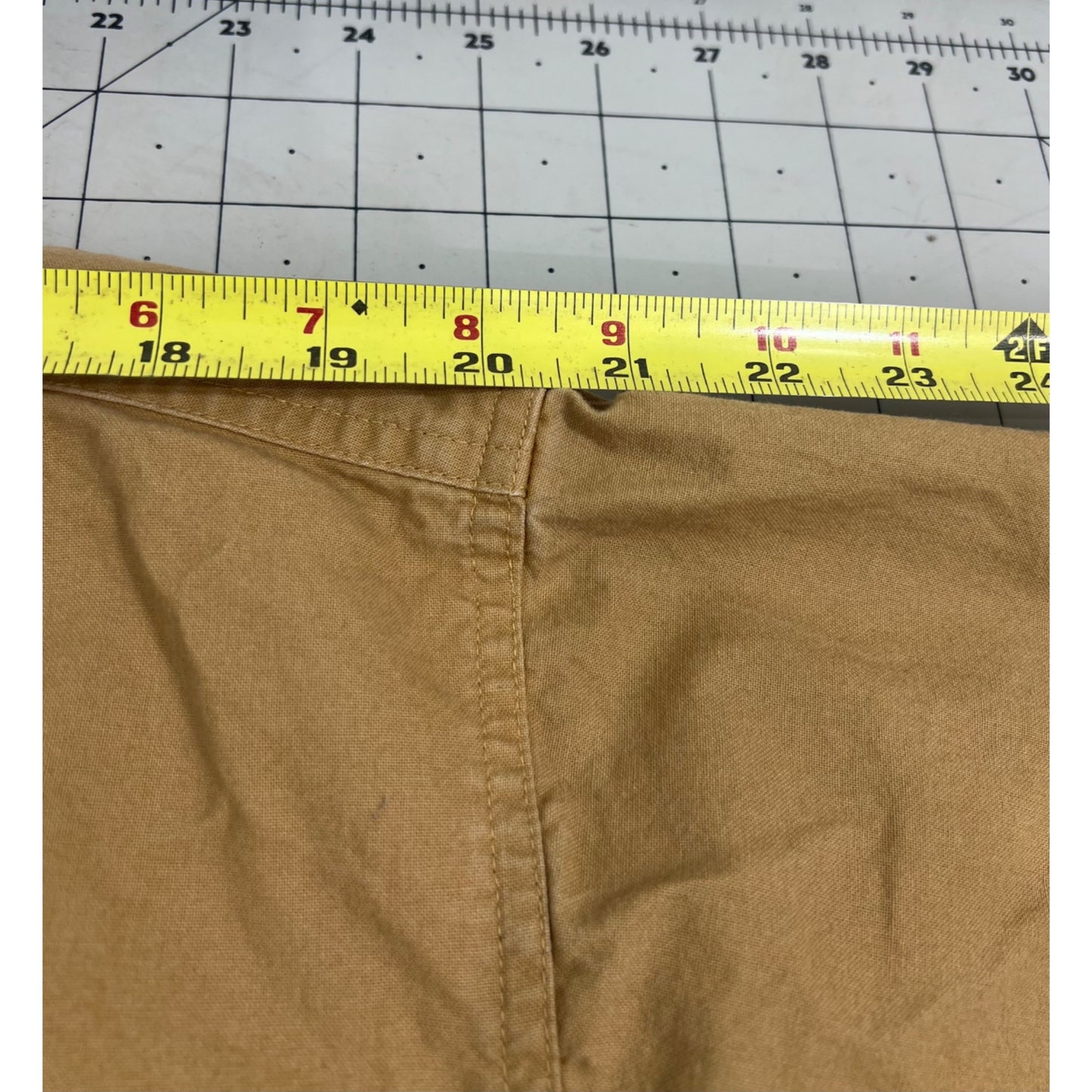 Browning Men’s Tan Long Sleeve Metal Snap  Shirt L Utah DNR Wildlife Resources