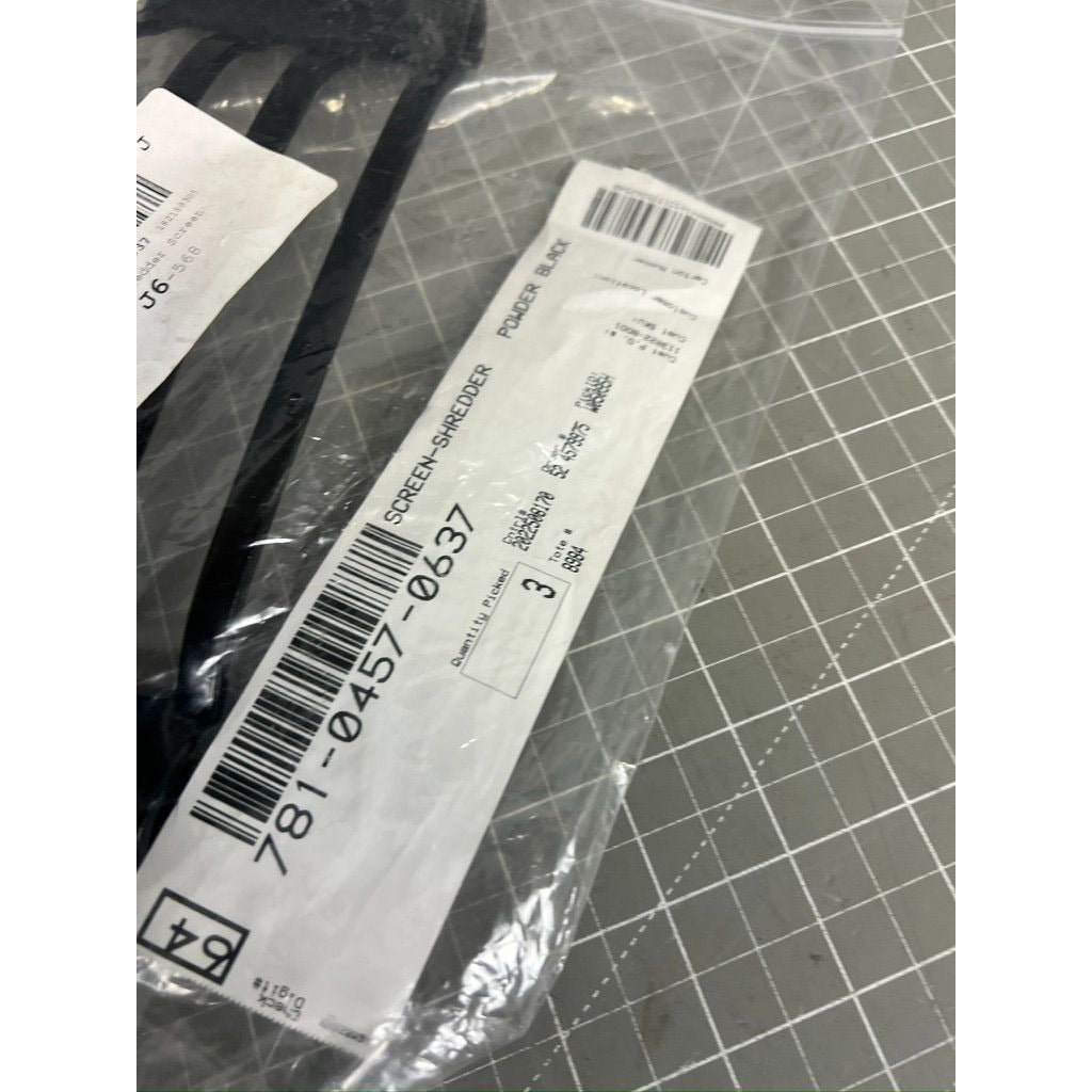 MTD Shredder Screen Replacement Black Powder-Coated Steel J6-568 NEW~~