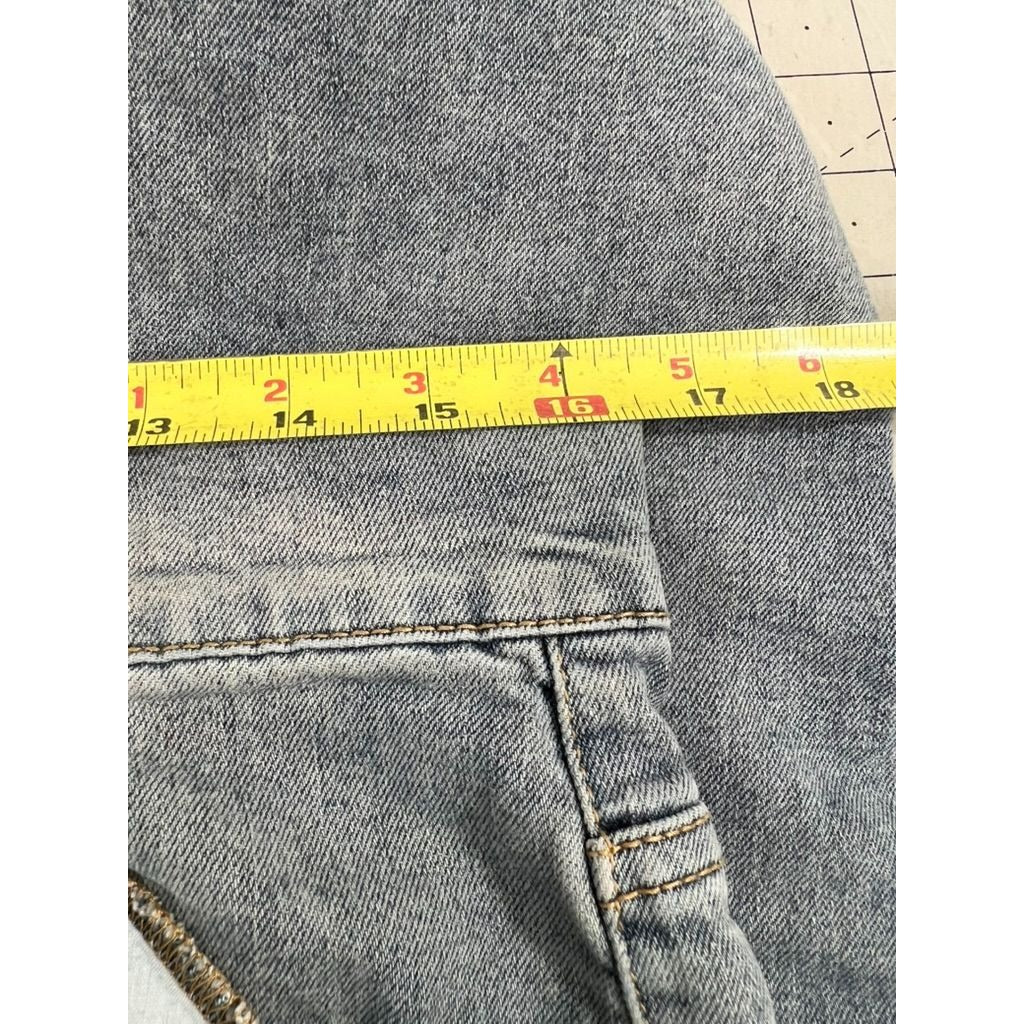 Kayden K Men's Distressed Denim Skinny Jeans Sz. 32 Cotton Blend Ripped Denim