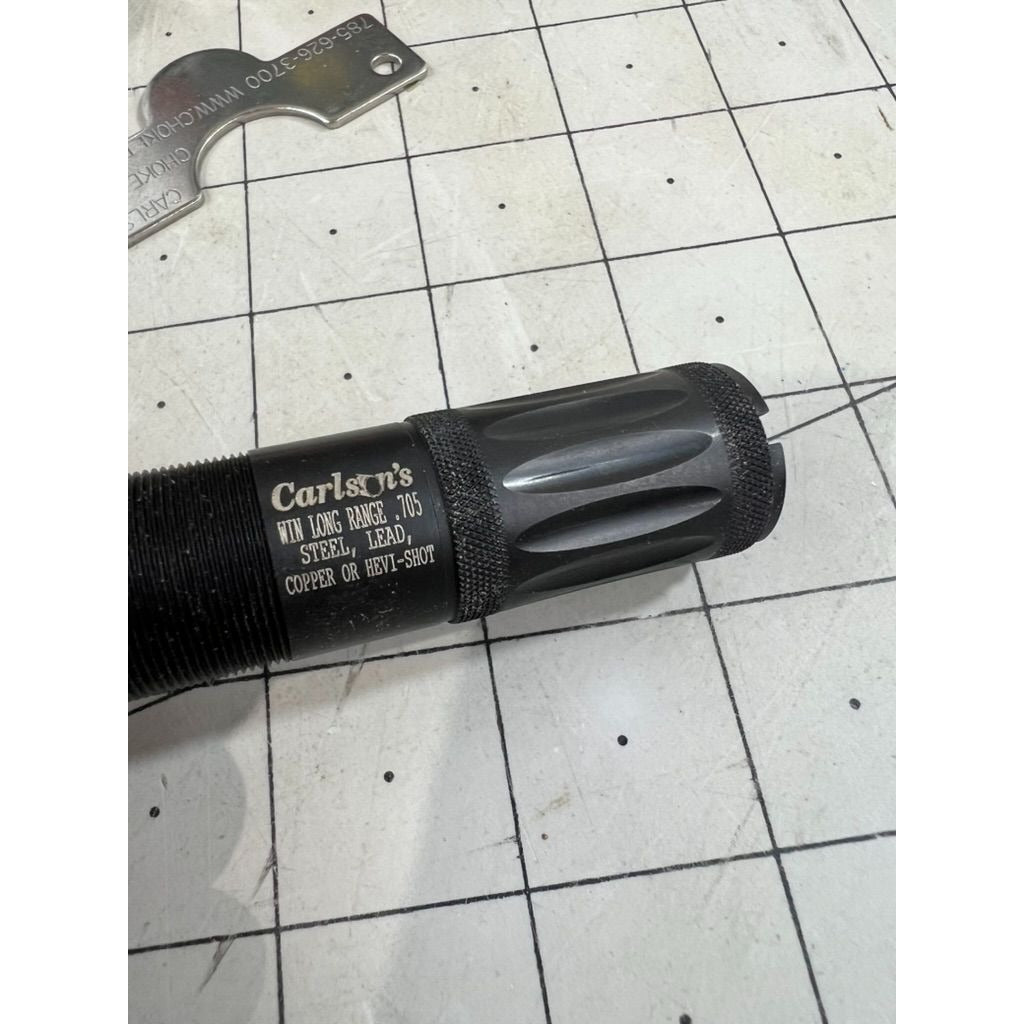Carlson's Waterfowl Cremator Non-Ported Choke Tubes - Blued Mid & Long Range New