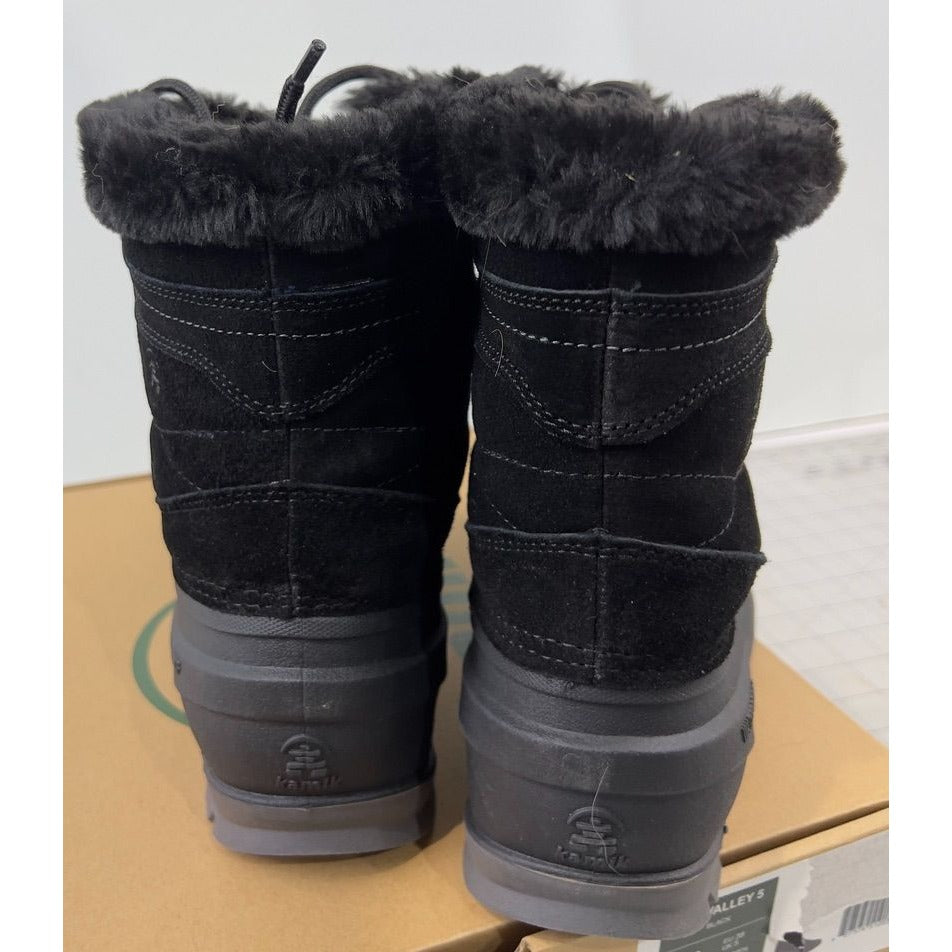 Kamik Snovalley 5 Women's Sz. 7 Black Winter Boot New