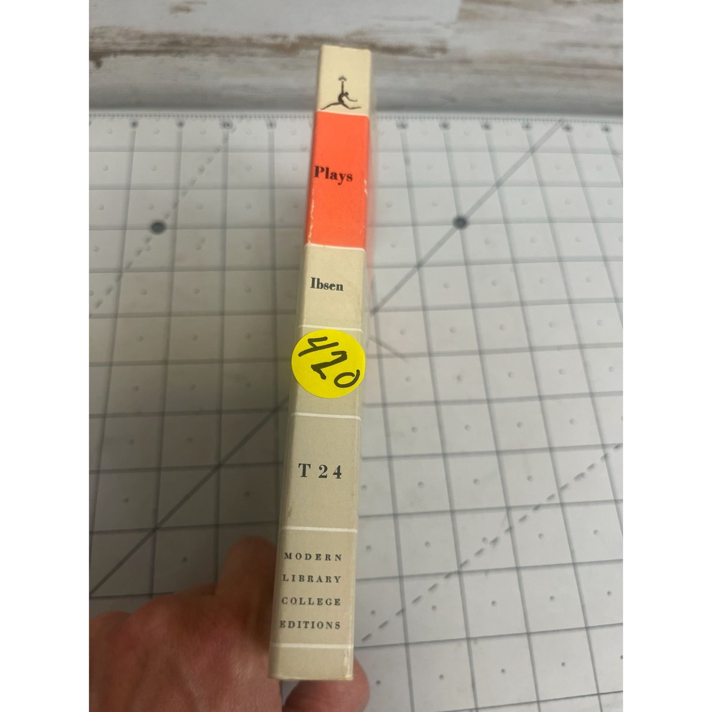 4-PLAYS Henrik Ibsen 1950 HB w/DJ Modern Library Ghost Doll's House An Enemy of the People