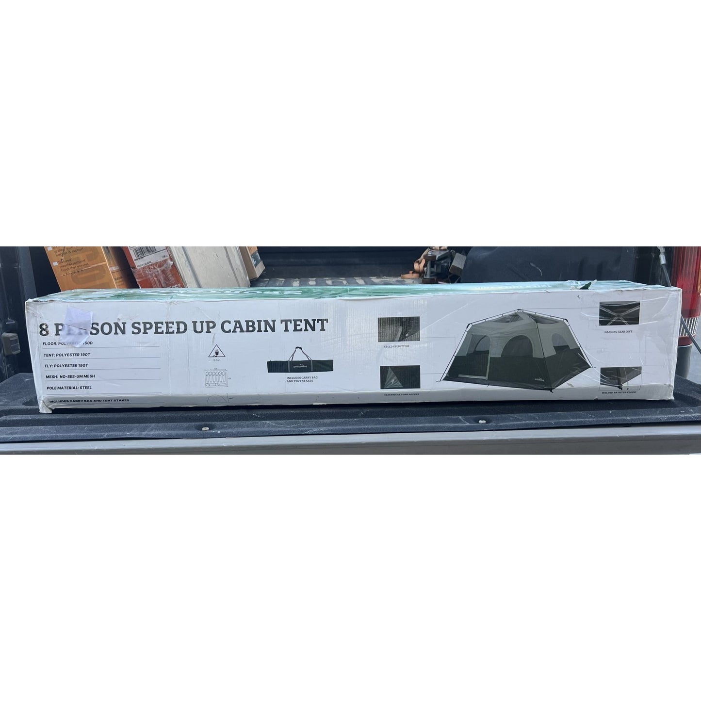 Sportsman's Warehouse Speed-up 8 Person Cabin Tent - Green