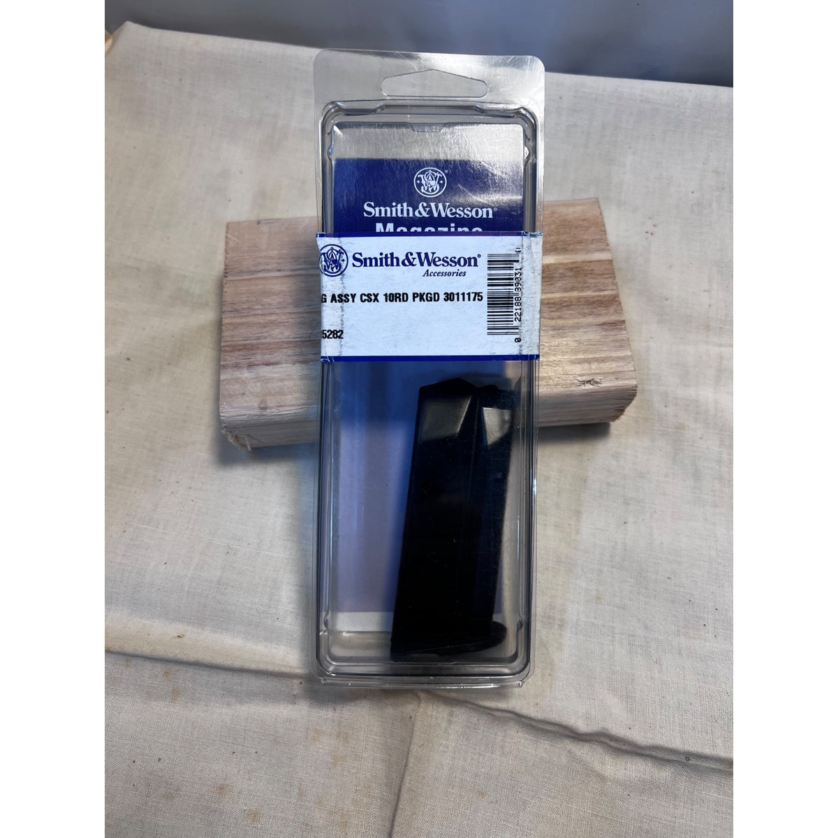 Smith & Wesson CSX Magazine, 9mm Luger 10 Round Black 3015282 New