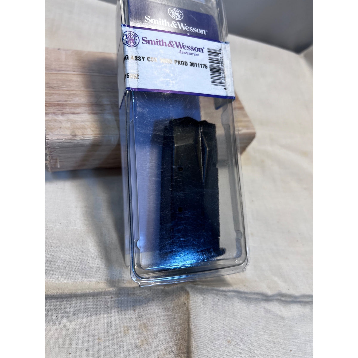 Smith & Wesson CSX Magazine, 9mm Luger 10 Round Black 3015282 New