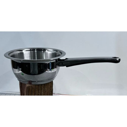 NEW Nutri-Stahl 1.5 Qt Stainless Steel Saucepan With Handle & 24-Element Base