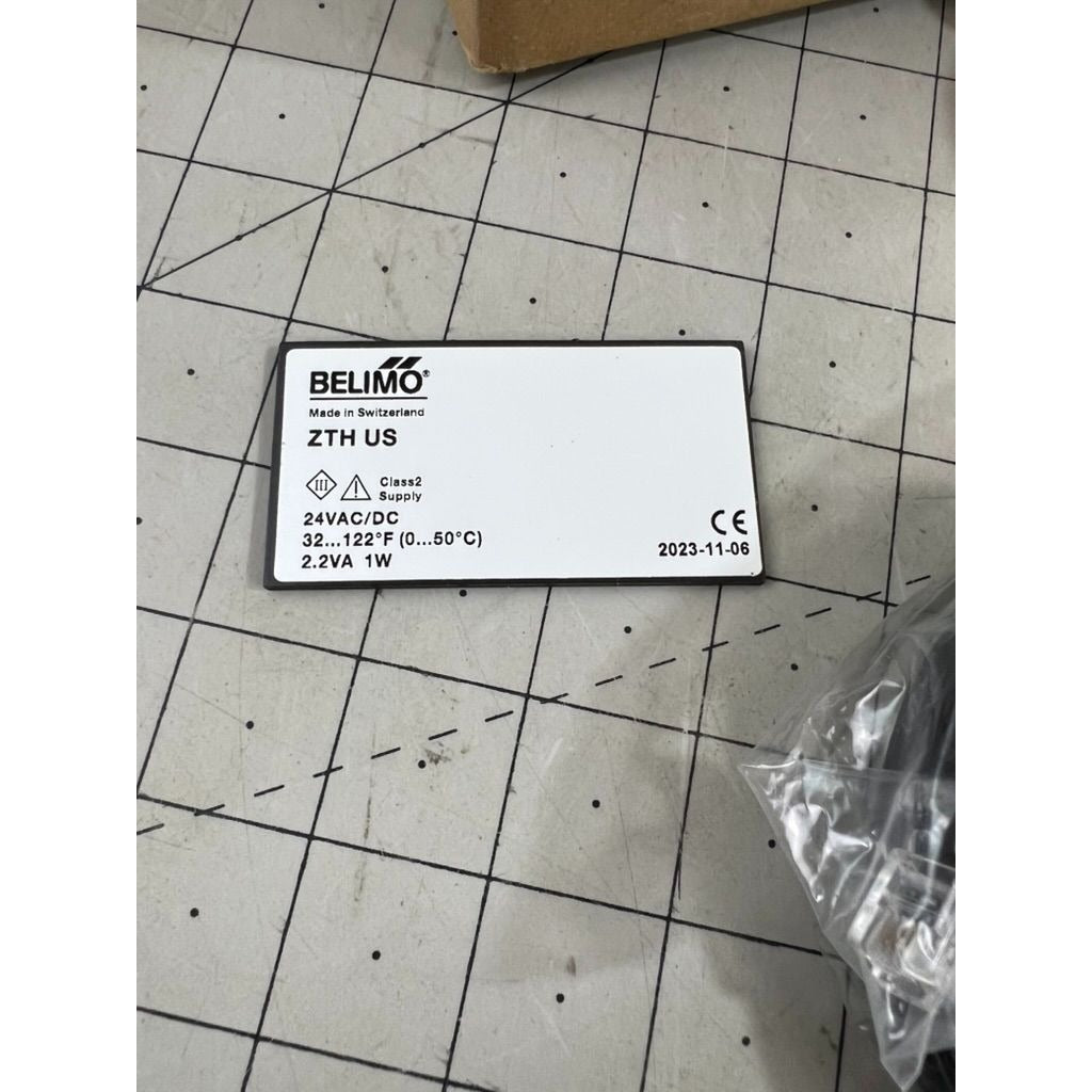 Belimo ZTH US Service Tool HVAC Actuators ZK2-GEN & ZK6-GEN Cables USB Interface