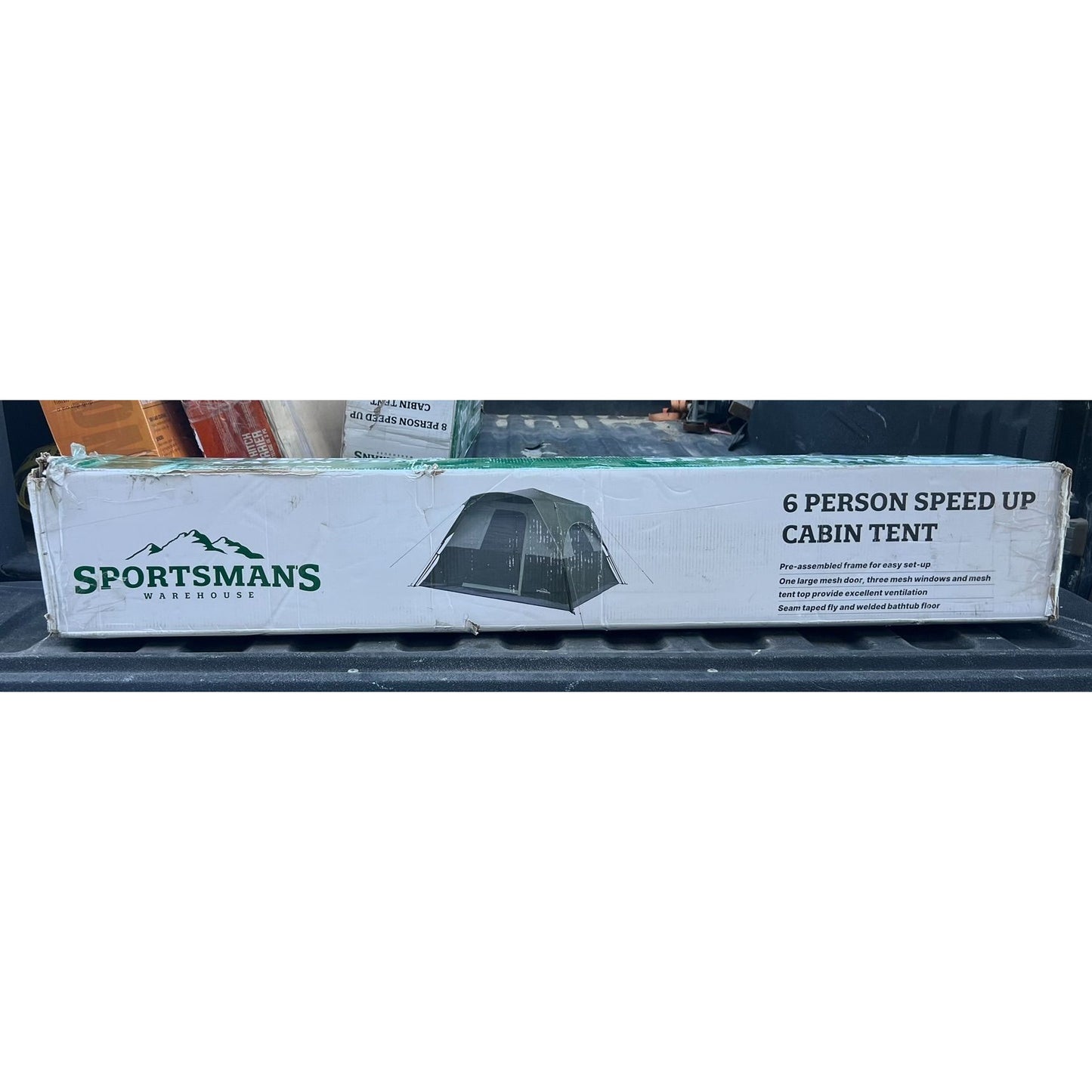 Sportsman's Warehouse Speed-up 6 Person Cabin Tent - Green
