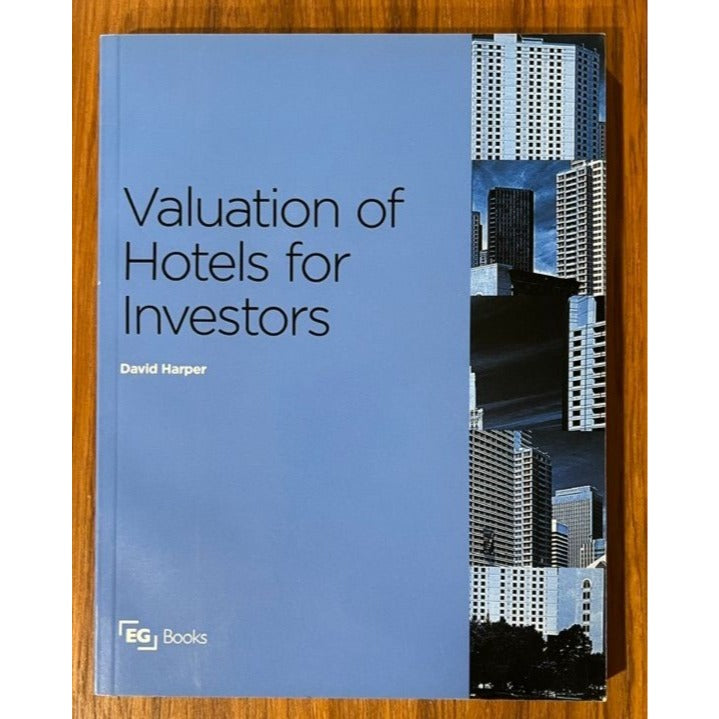 VALUATION OF HOTELS FOR INVESTORS By HARPER, DAVID (Paperback) Like New