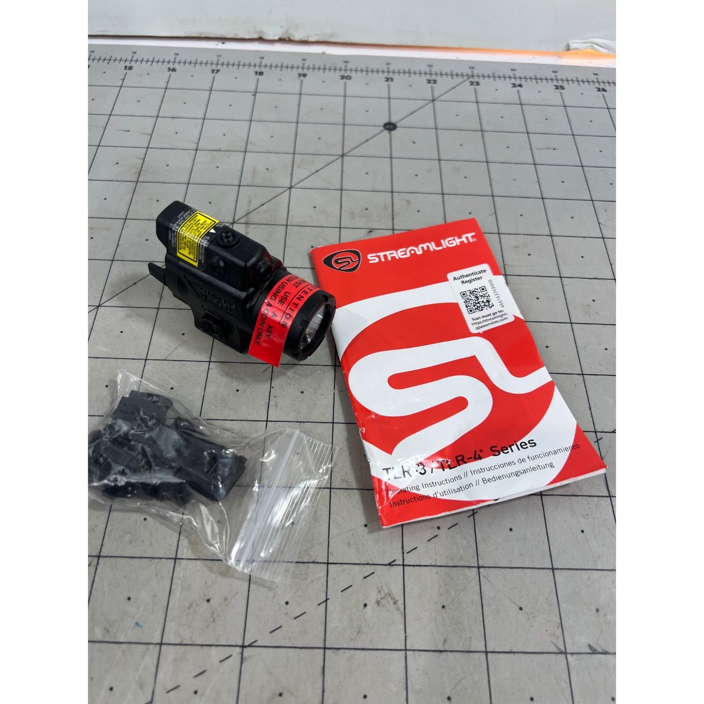 Streamlight TLR-4 Weapon Light New  170 Lumens Rail Mount