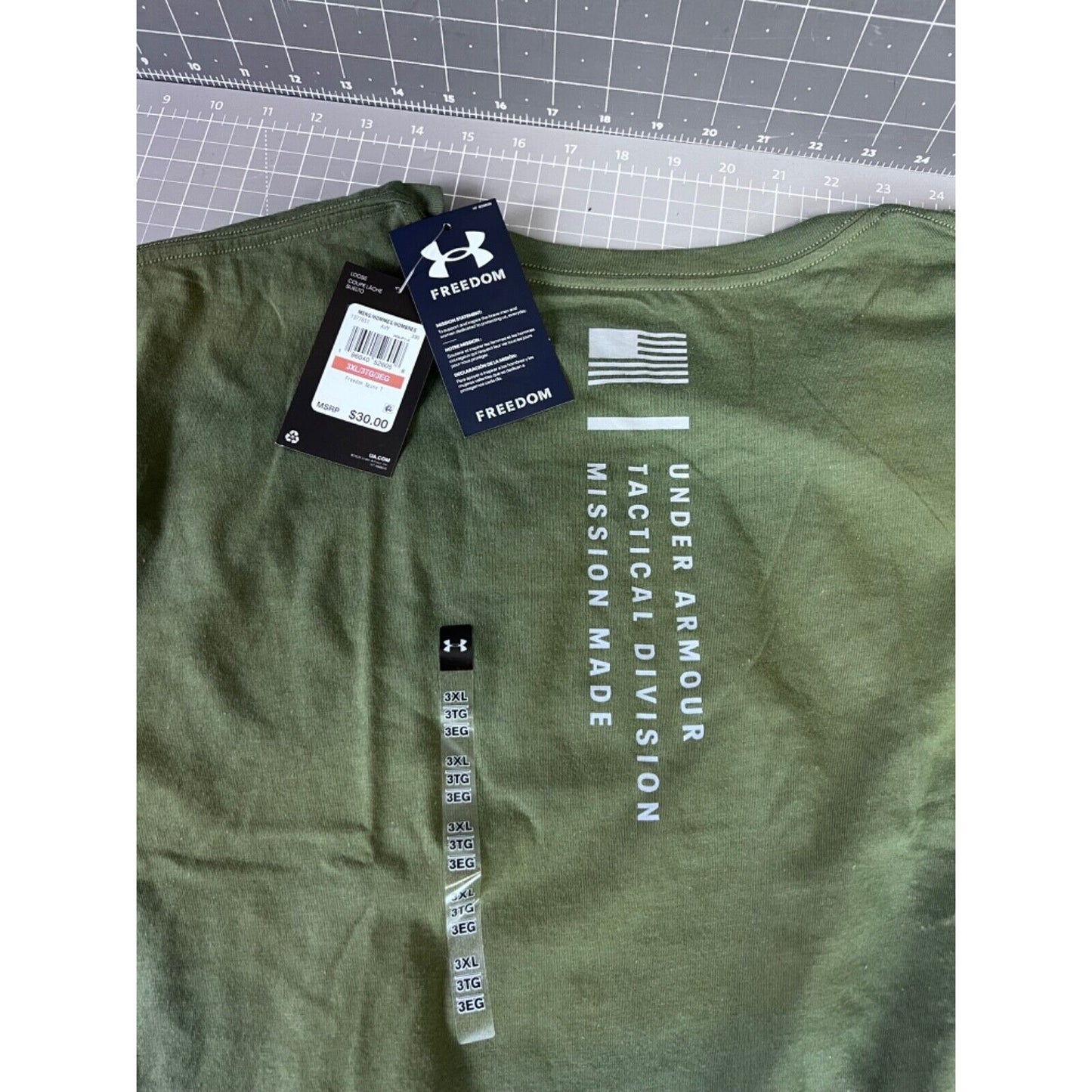 Under Armour Men's Freedom T-Shirts Freedom Spine 3XL
