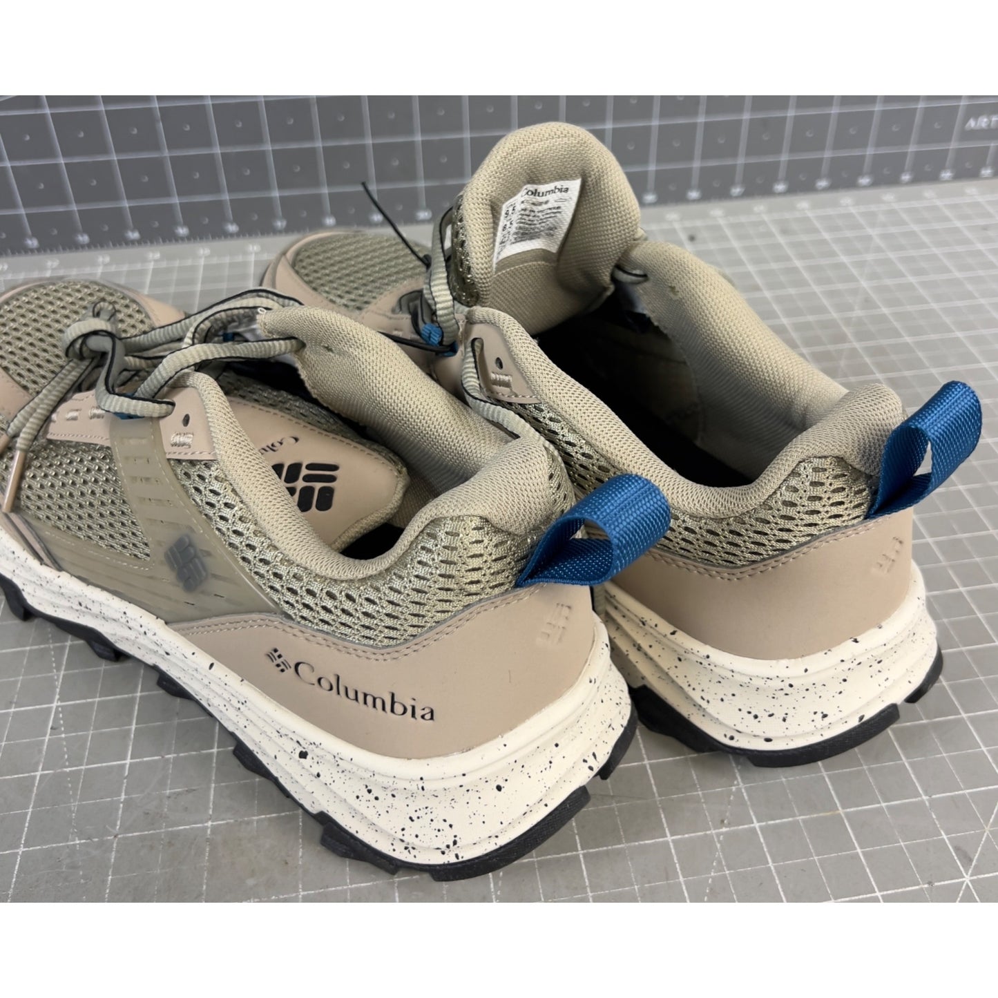 Columbia Hatana Breathe Mens Sneakers Size 9.5 Tan Phoenix Blue New