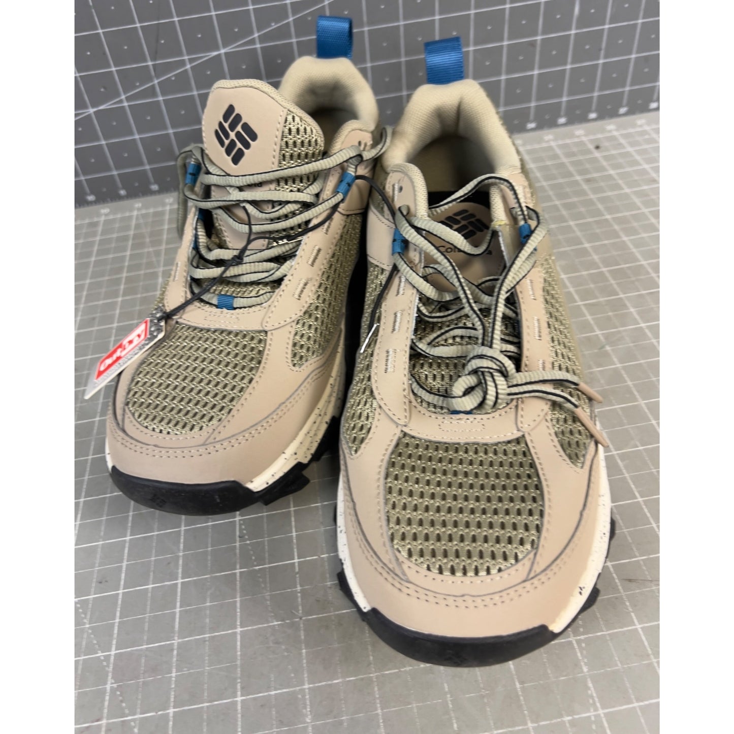 Columbia Hatana Breathe Mens Sneakers Size 9.5 Tan Phoenix Blue New