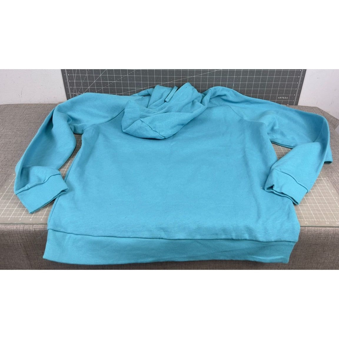 Under Armour Men's Rival Fleece Pullover Hoodie Bright Blue 2XL XXL Loose Fit