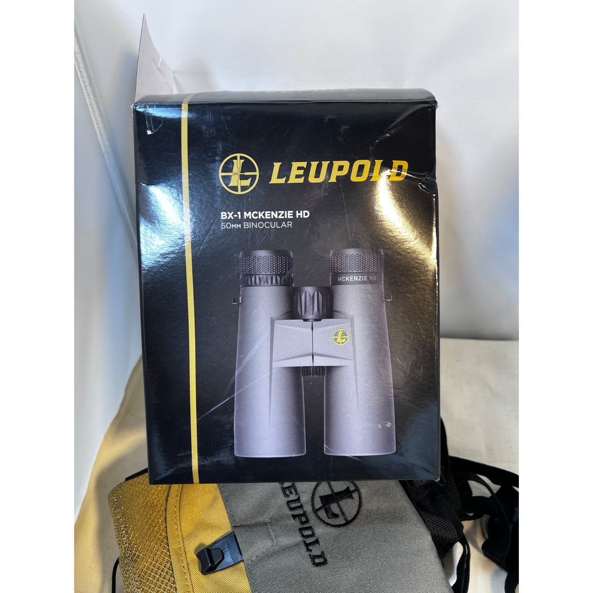 Leupold BX-1 McKenzie HD 10x50mm Roof Prism Rubber Shadow Gray 181174 New