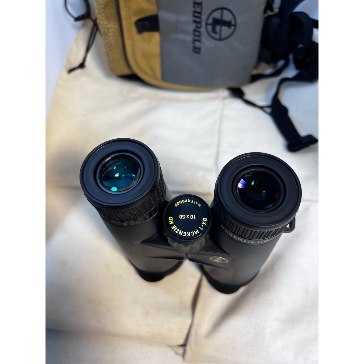Leupold BX-1 McKenzie HD 10x50mm Roof Prism Rubber Shadow Gray 181174 New
