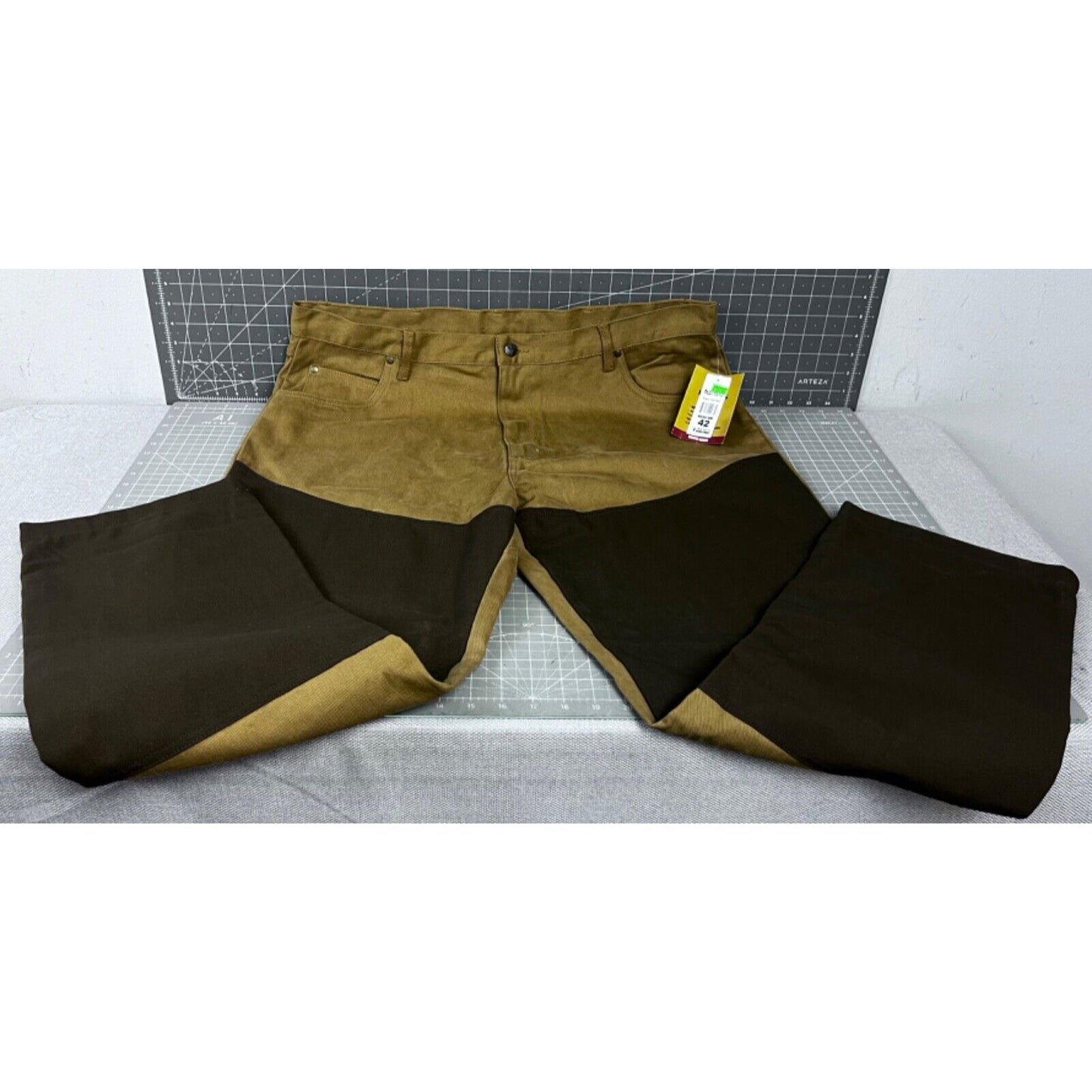 Kings Camo Men’s Field Hunting Pants Khaki 42x32 Durable Cotton Blend Upland NEW