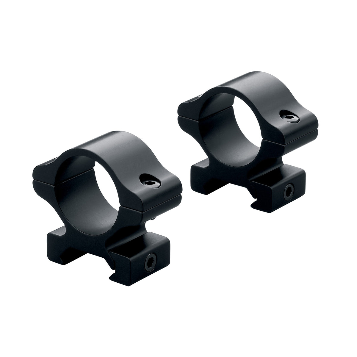 Leupold Rifleman Rifle Scope Rings See-Thru, 1” 1.44” Height Matte Black 55880