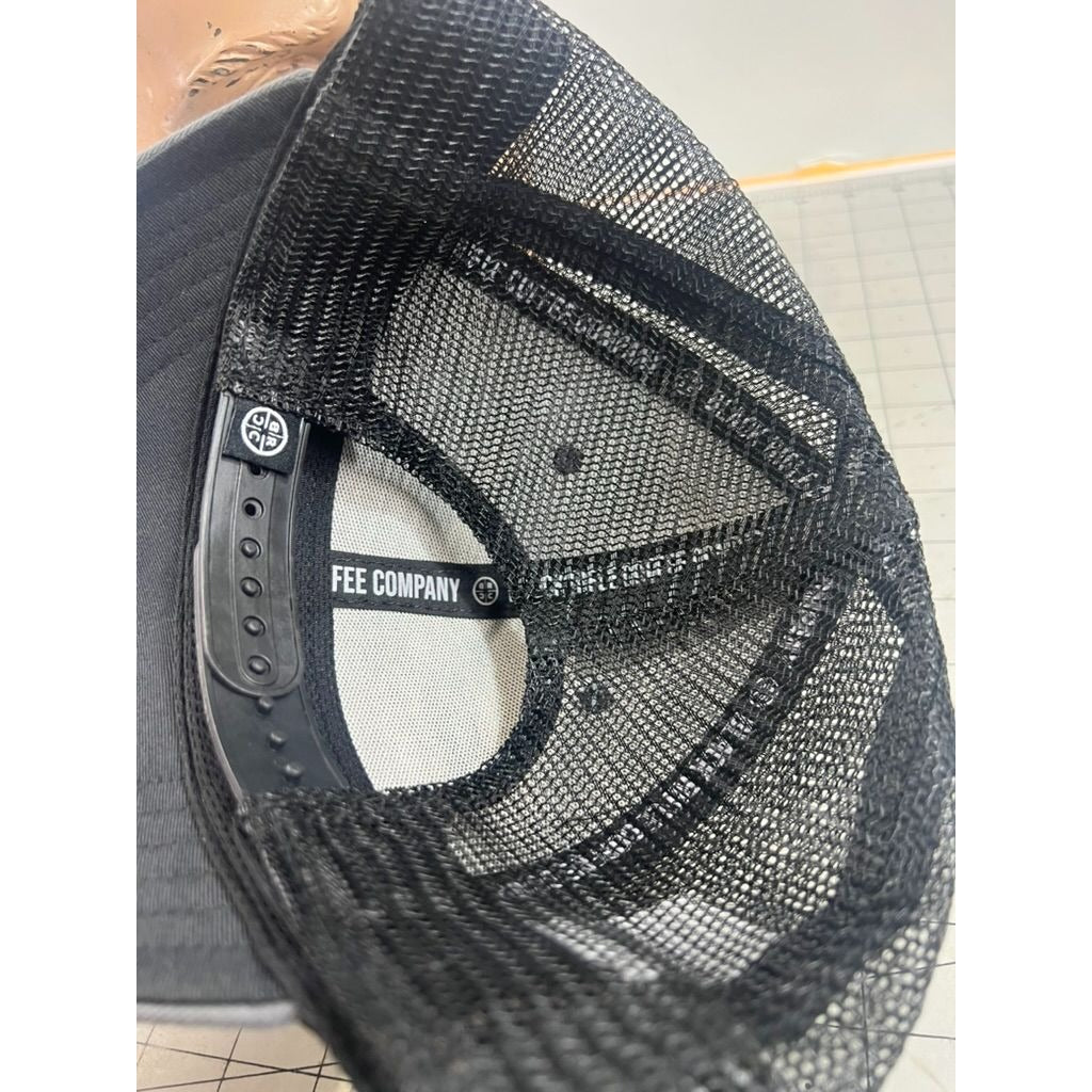 Black Rifle Coffee Company “Roasted” Trucker Hat Mesh Snapback Black/Charcoal