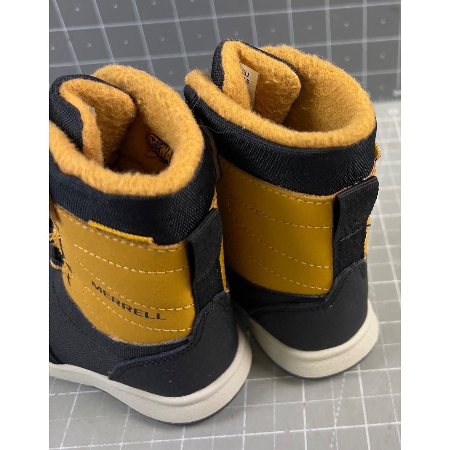 Merrell Snow Storm Jr. Waterproof Boot Wheat, Size 4 Kids Shoes Toddler