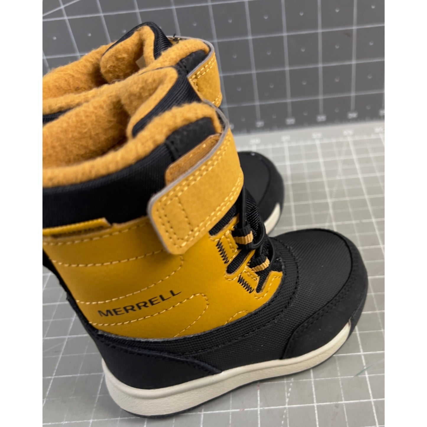 Merrell Snow Storm Jr. Waterproof Boot Wheat, Size 4 Kids Shoes Toddler
