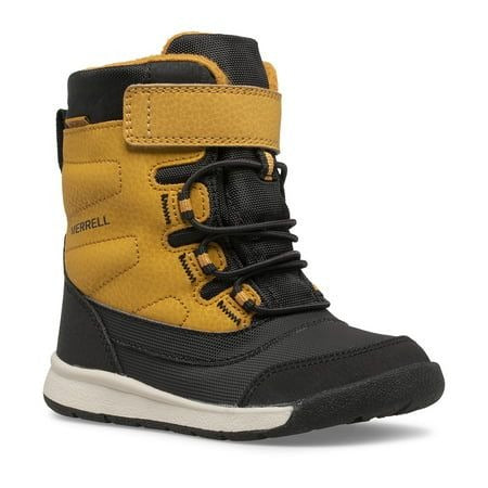 Merrell Snow Storm Jr. Waterproof Boot Wheat, Size 4 Kids Shoes Toddler