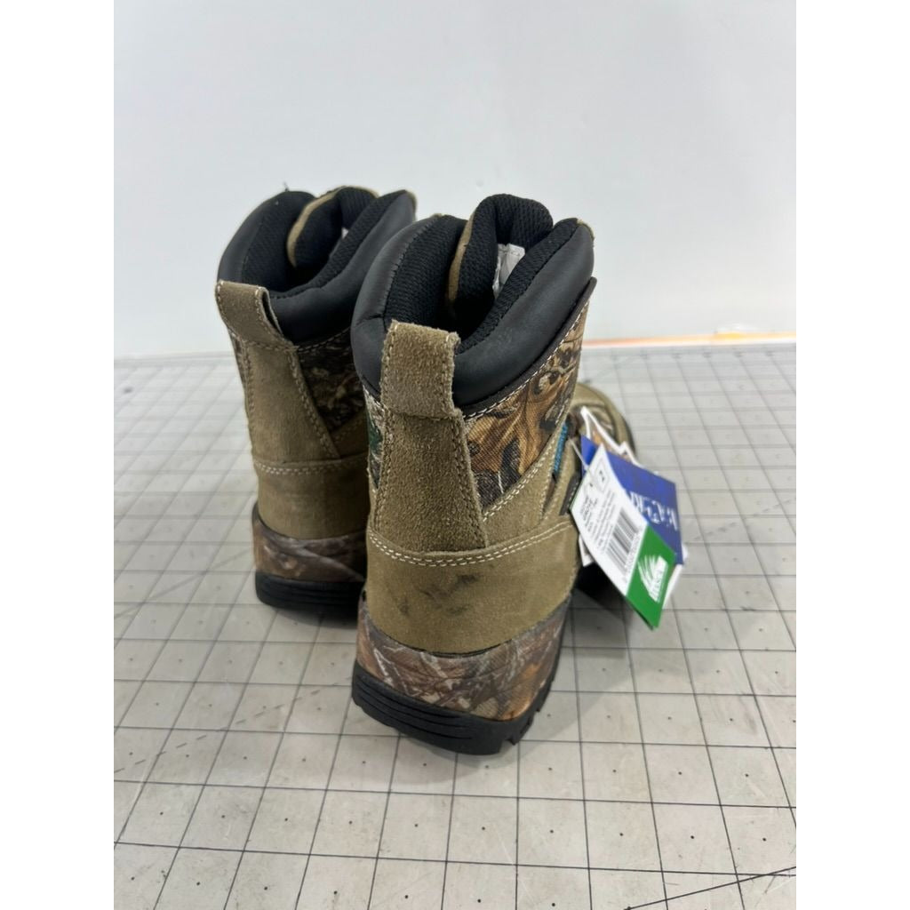 Itasca Youth Grove Insulated Waterproof Hunting Boots - Realtree Xtra Sz.  2 new