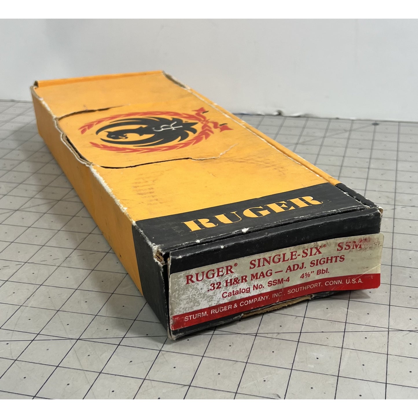 Original Ruger Factory Single Six SSM .32 H&R Mag Revolver Pistol Box Only