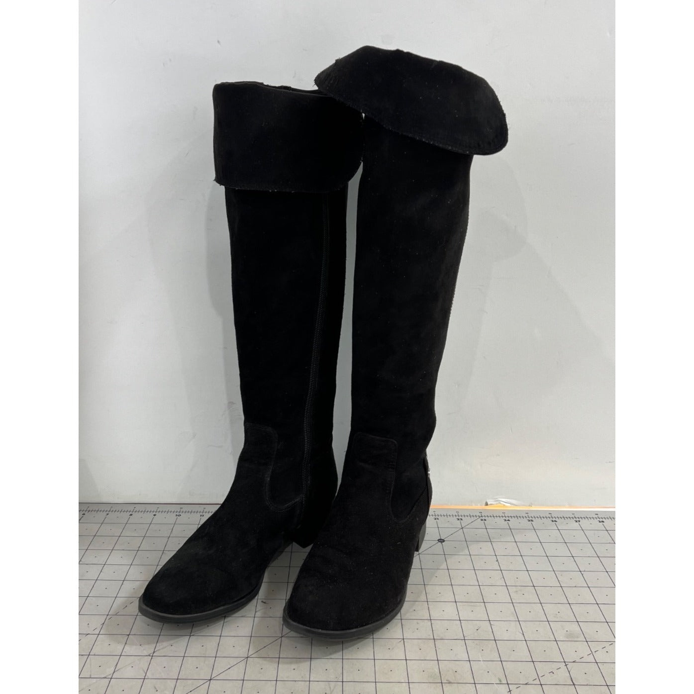Calvin Klein Gladys Women's Sz.  7.5 Black Over the Knee Boot