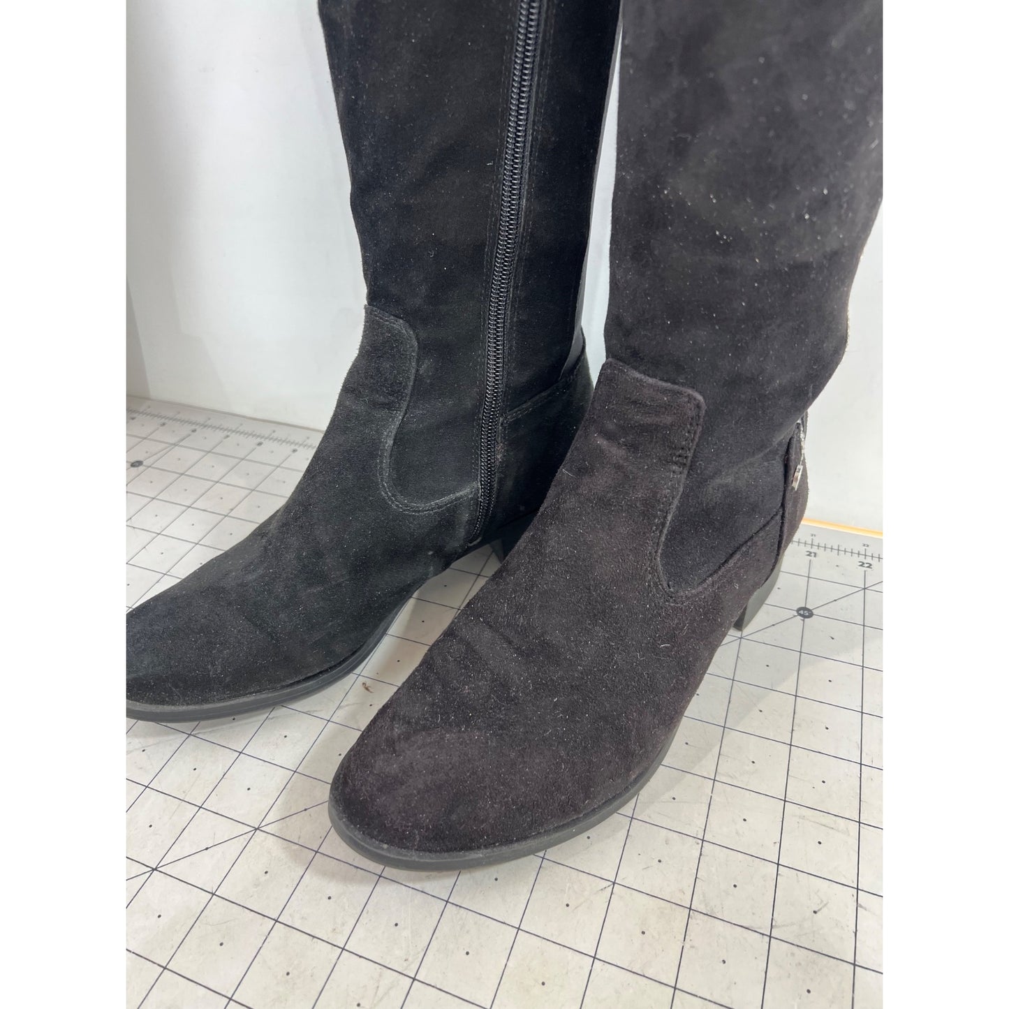 Calvin Klein Gladys Women's Sz.  7.5 Black Over the Knee Boot
