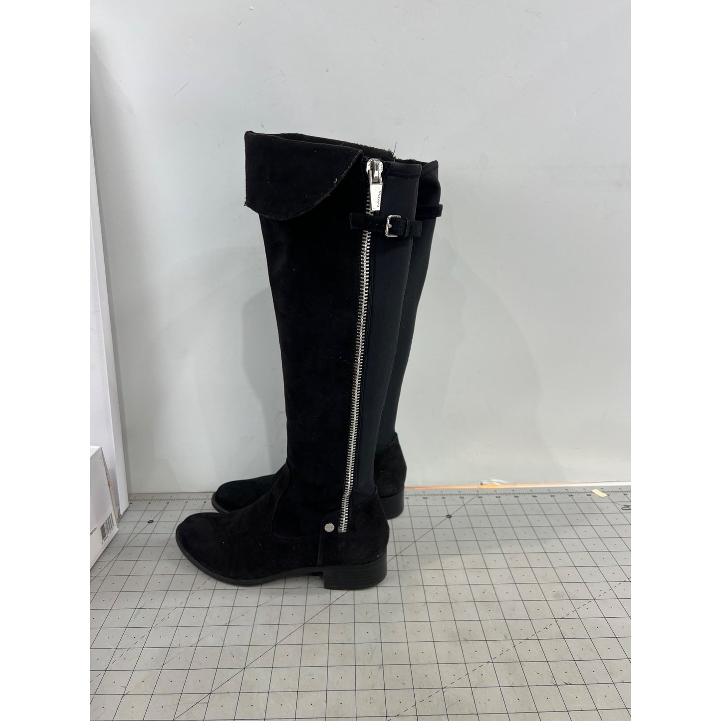 Calvin Klein Gladys Women's Sz.  7.5 Black Over the Knee Boot