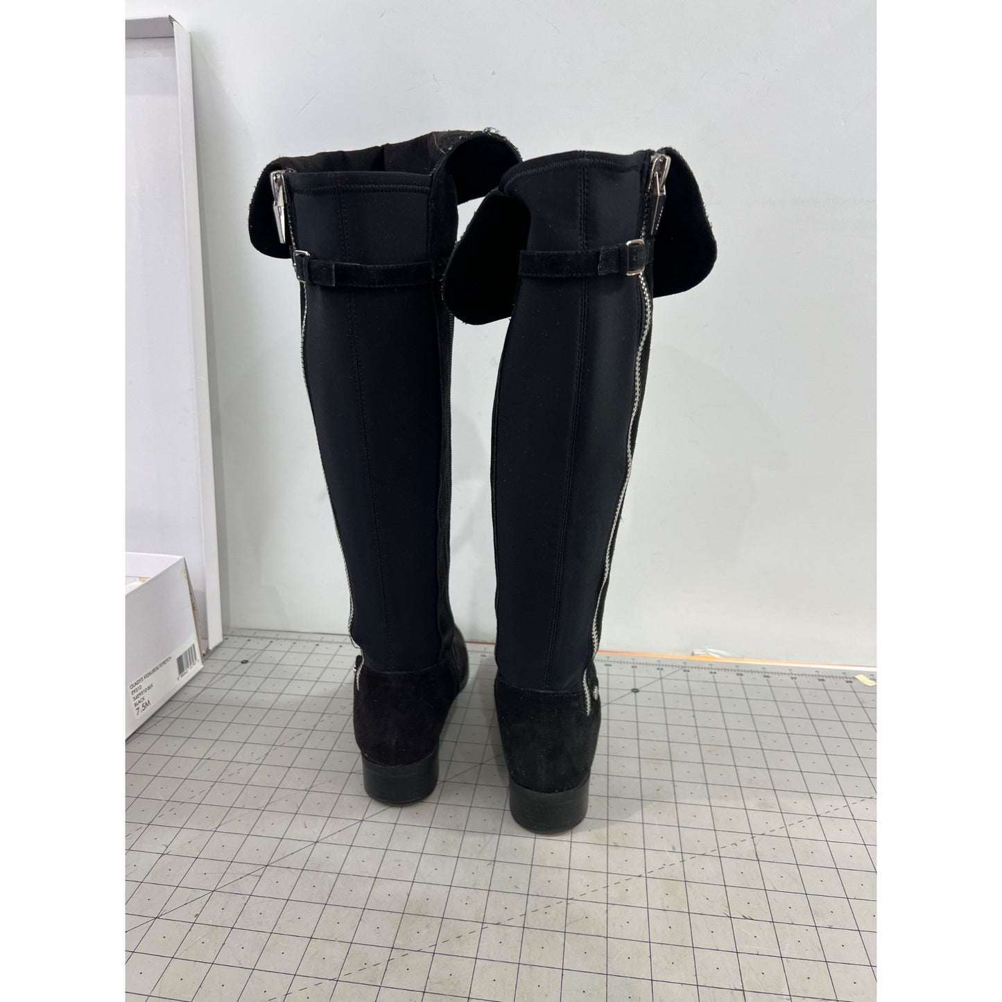 Calvin Klein Gladys Women's Sz.  7.5 Black Over the Knee Boot