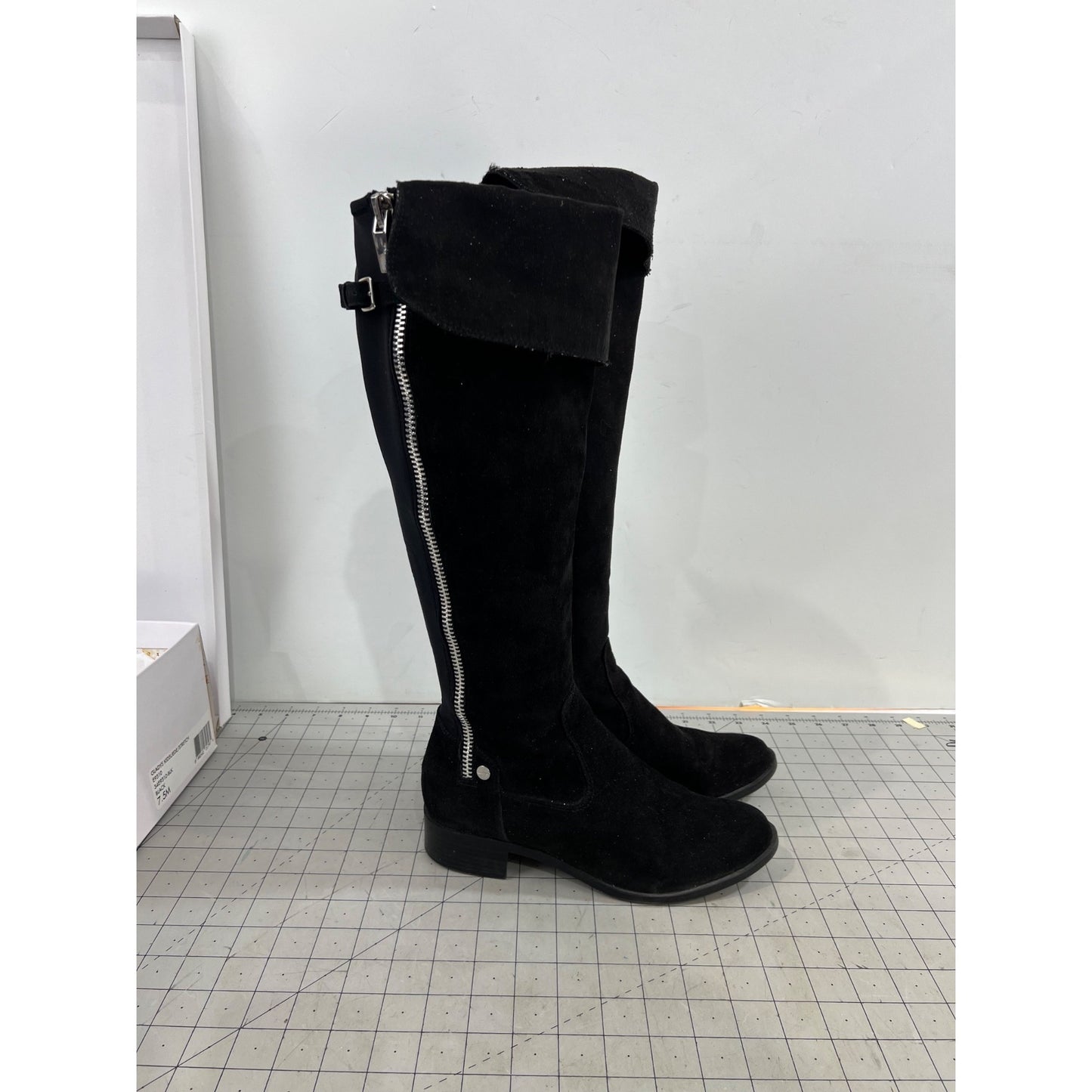 Calvin Klein Gladys Women's Sz.  7.5 Black Over the Knee Boot