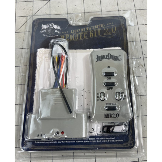 Lucky Duck HD Remote Kit 2.0 New Open Box 3 Channel Options