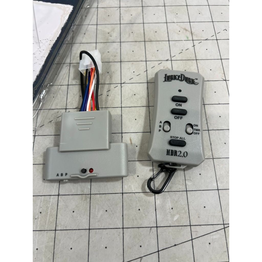 Lucky Duck HD Remote Kit 2.0 New Open Box 3 Channel Options