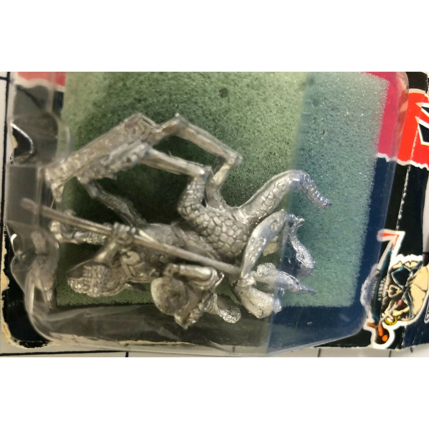 Marauder Miniatures MM71 Doom Drake Vintage OOP On Card 1988 Metal Fantasy Figure