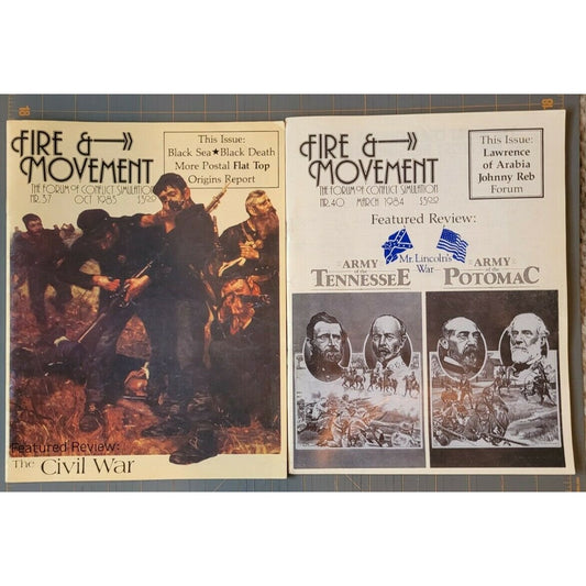 Vintage Fire & Movement Magazines March 1984 & October 1983 Bundle