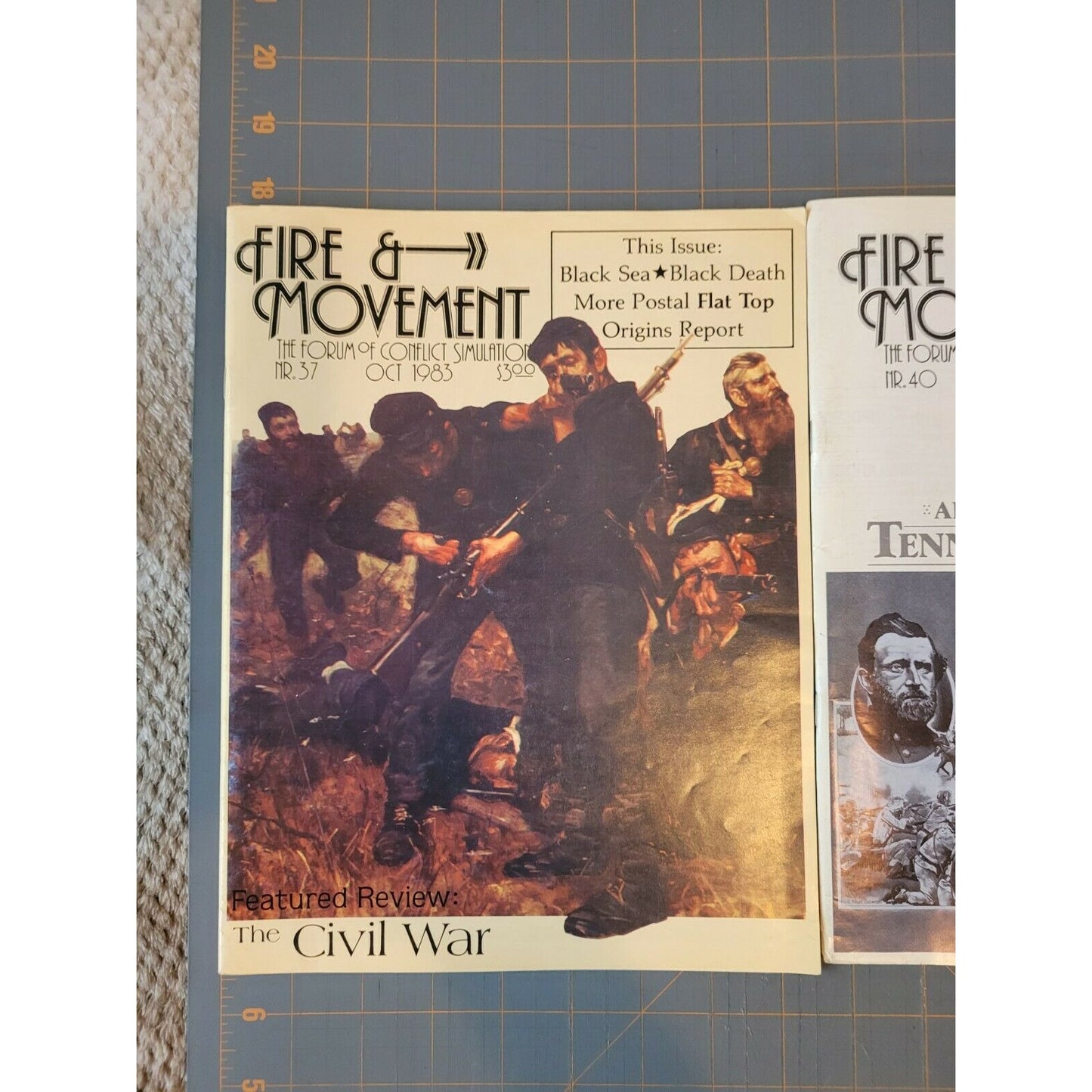 Vintage Fire & Movement Magazines March 1984 & October 1983 Bundle