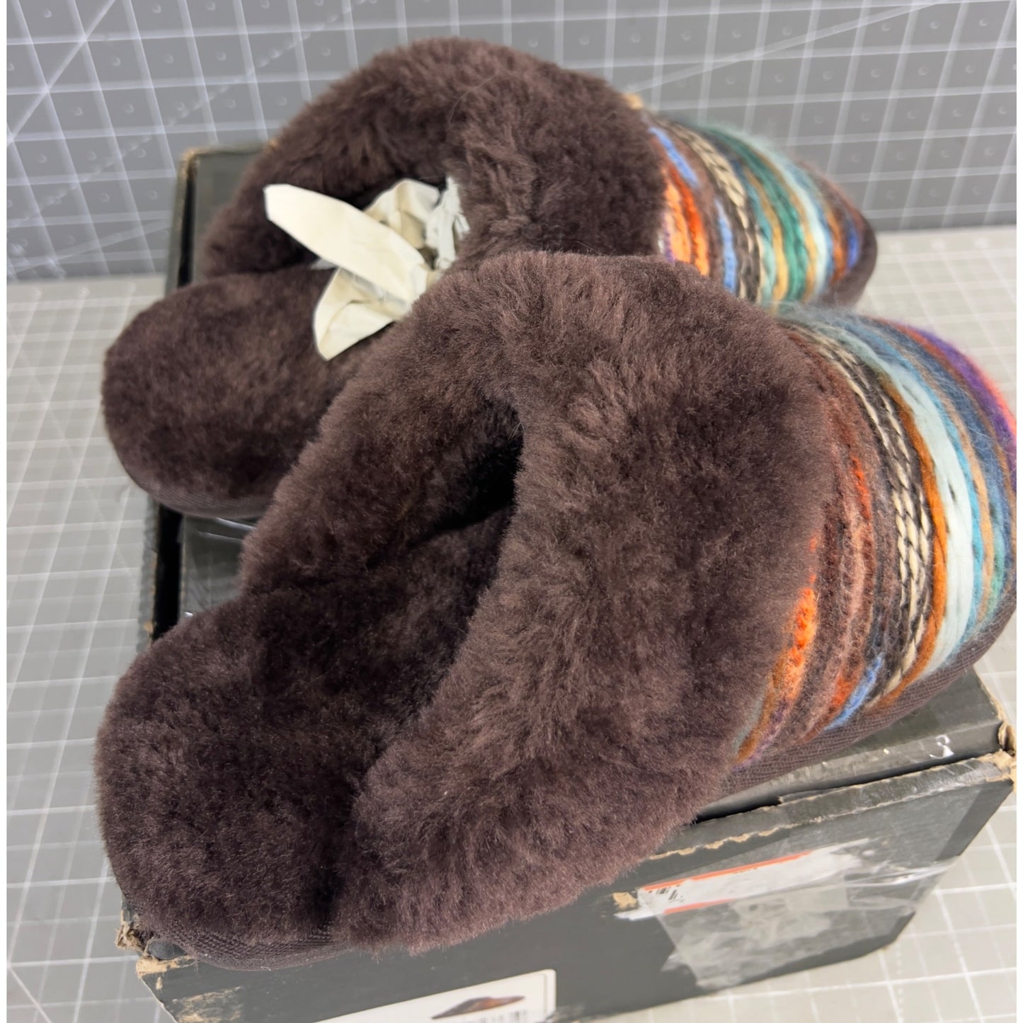 LaMO Women’s Juarenz ScuffSlipper EW 1470 Chocolate New